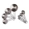 Bklyn Steel Co. 8pc Stainless Steel Measuring Cups and Spoons 51305 - alternate 2